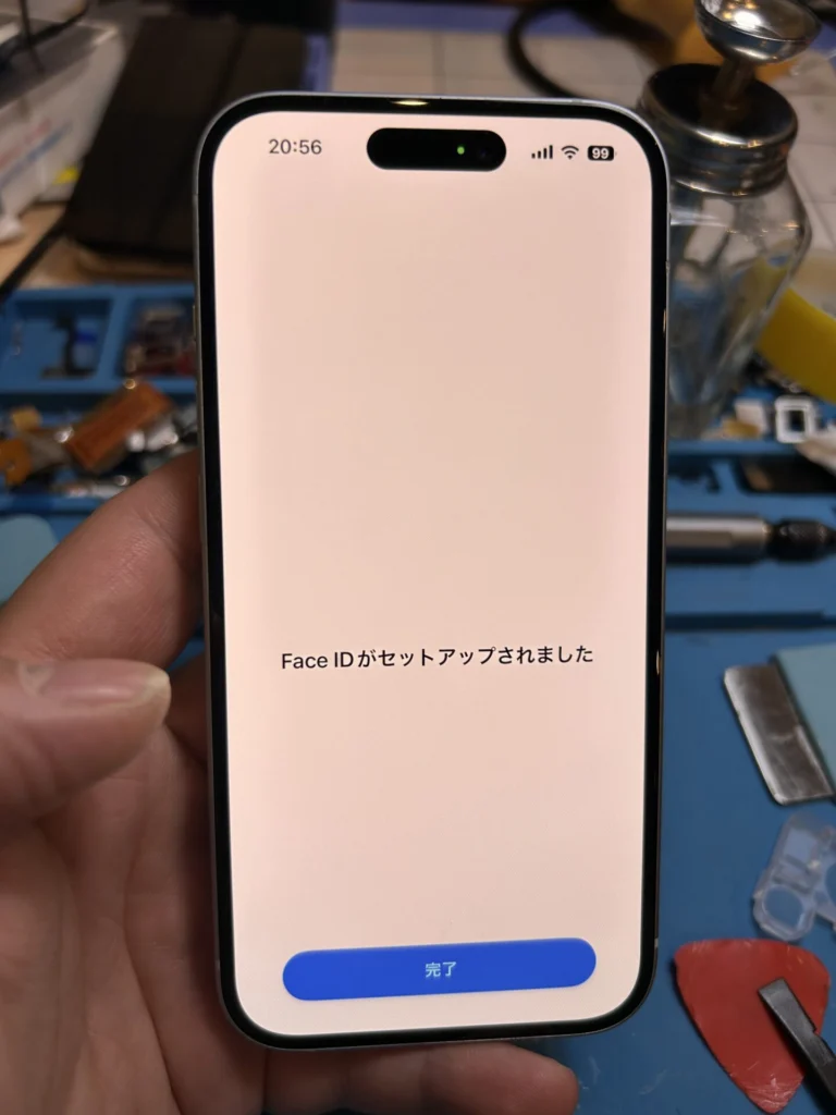 本日の修理）iPhone15 純正液晶＋純正FaceID修理 - スマホ修理KoKo