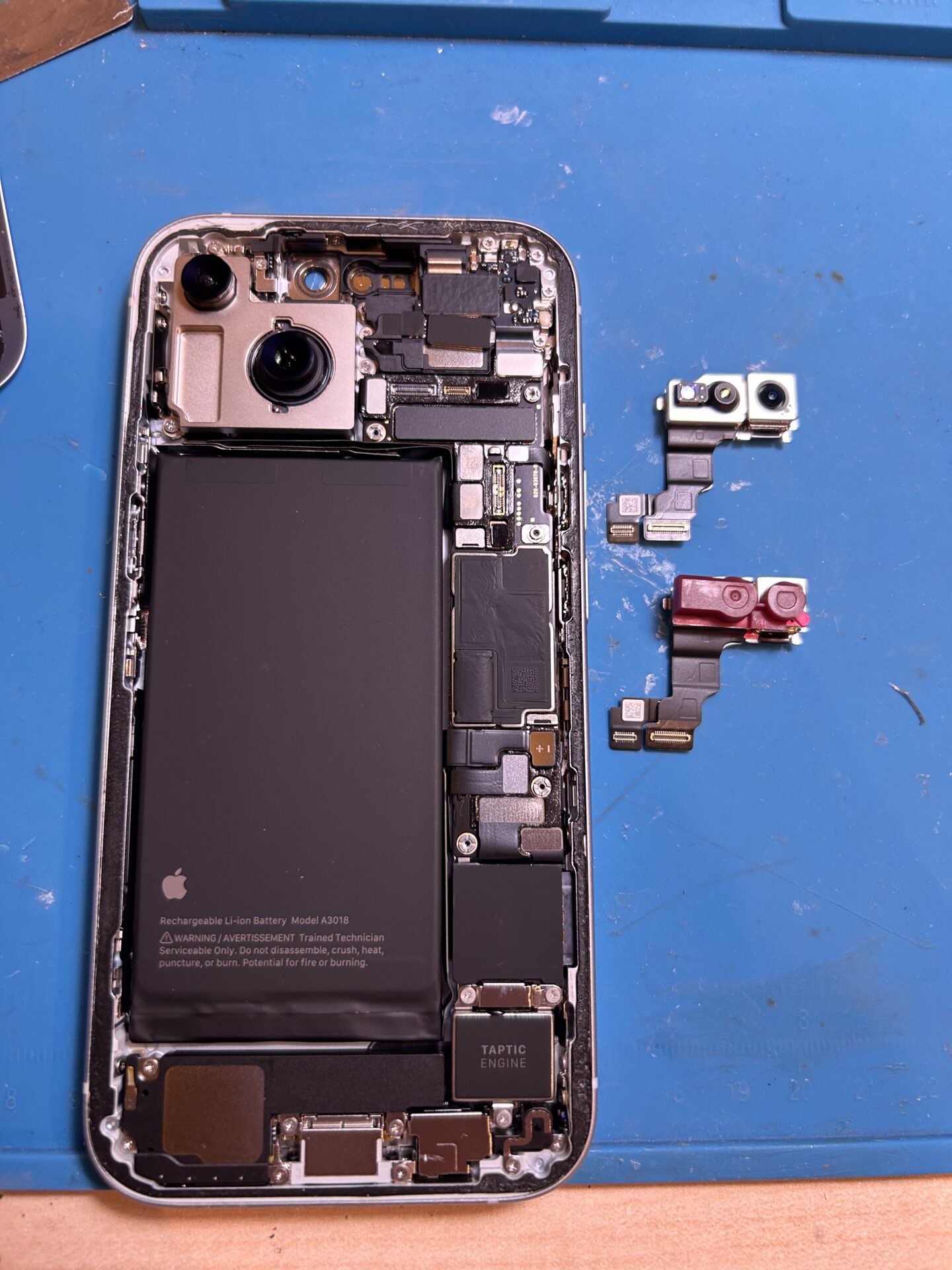 本日の修理）iPhone15 純正液晶＋純正FaceID修理 - スマホ修理KoKo